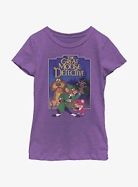 Disney The Great Mouse Detective Poster Youth Girls T-Shirt
