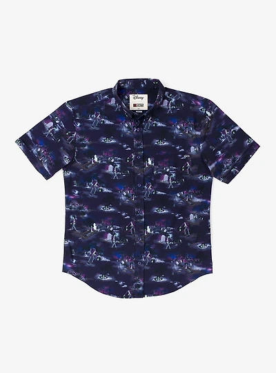 RSVLTS Disney Hocus Pocus "Billy's Graveyard Shift" KUNUFLEX Short Sleeve Shirt