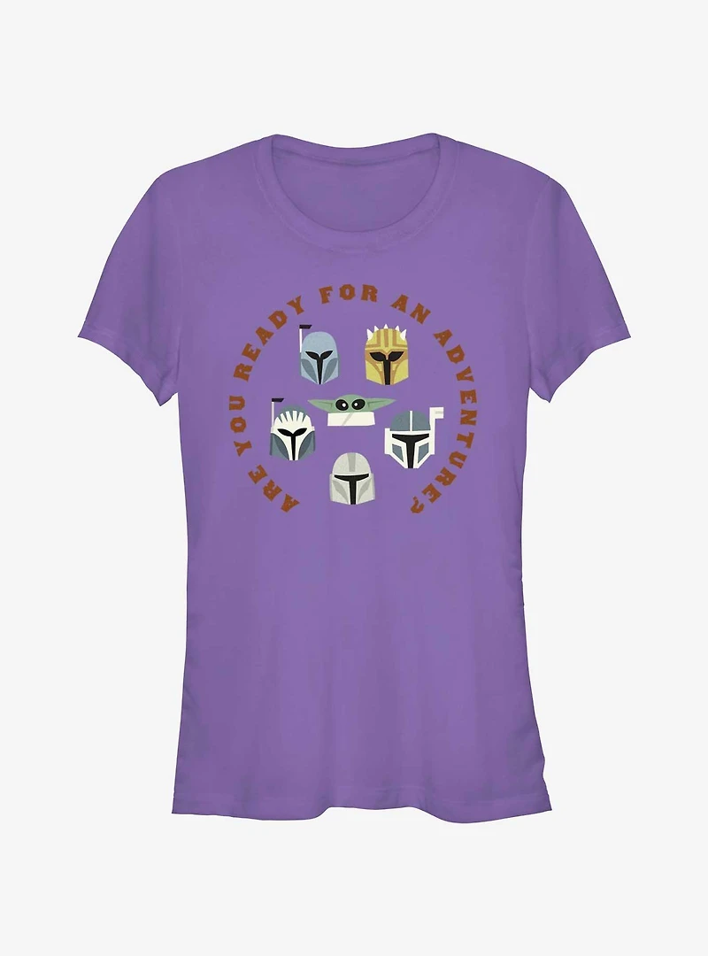 Star Wars The Mandalorian Adventure Helmets Girls T-Shirt