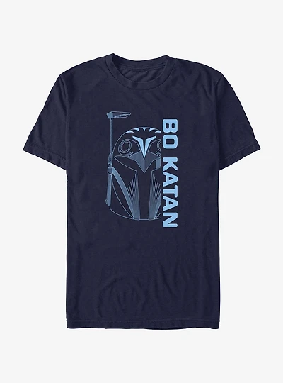 Star Wars The Mandalorian Bo Katan Helmet T-Shirt