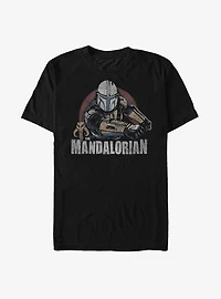 Star Wars The Mandalorian Mando Badge T-Shirt