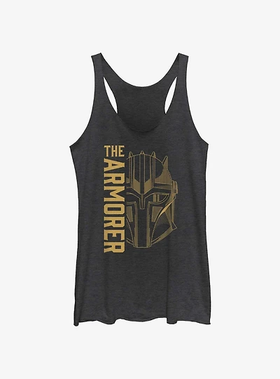 Star Wars The Mandalorian Armorer Womens Tank Top