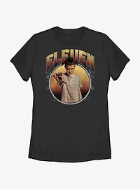 Stranger Things Heavy Metal Eleven Womens T-Shirt