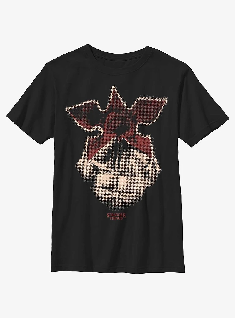 Stranger Things Halftone Demogorgon Youth T-Shirt