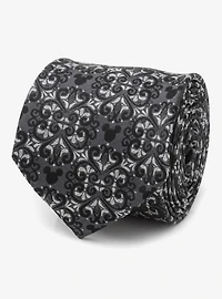 Disney Mickey Mouse Damask Tile Men's Tie
