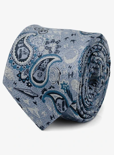 Star Wars Vader Blue Tonal Paisley Men's Tie