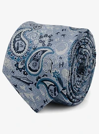 Star Wars Vader Blue Tonal Paisley Men's Tie