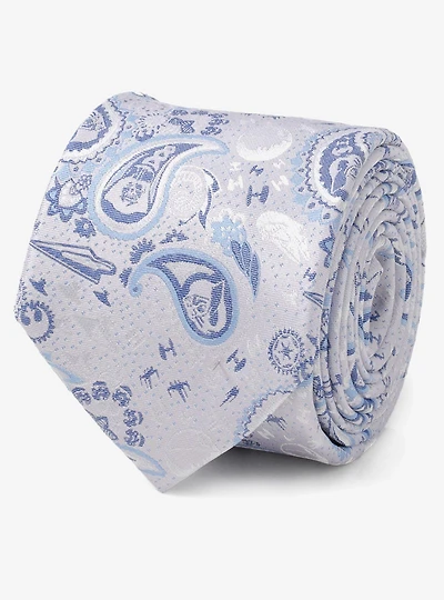 Star Wars Vader Lavender Paisley Men's Tie
