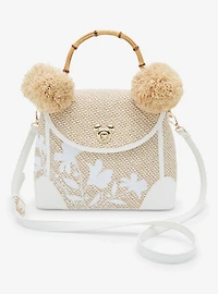 Our Universe Disney Mickey Mouse Floral Pom Pom Handbag - BoxLunch Exclusive