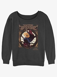 Marvel Doctor Strange the Multiverse of Madness Magic Ready Womens Slouchy Sweatshirt