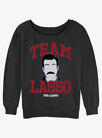 Ted Lasso All Star Team Womens Slouchy Sweatshirt