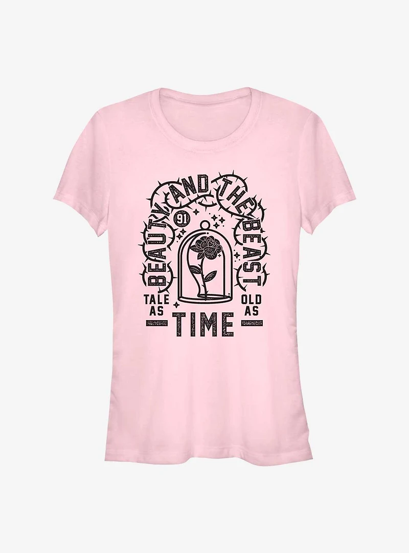 Disney Batb Tale As Old Time Tat Look Girls T-Shirt