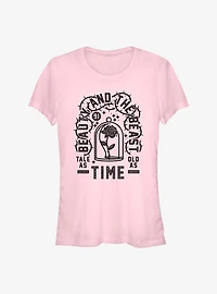 Disney Batb Tale As Old Time Tat Look Girls T-Shirt