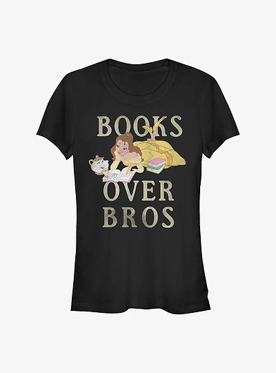 Disney Beauty Beast Books Over Bros Girls T-Shirt