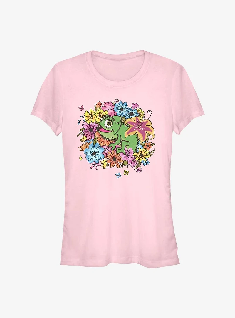 Disney Tangled Floral Pascal Girls T-Shirt