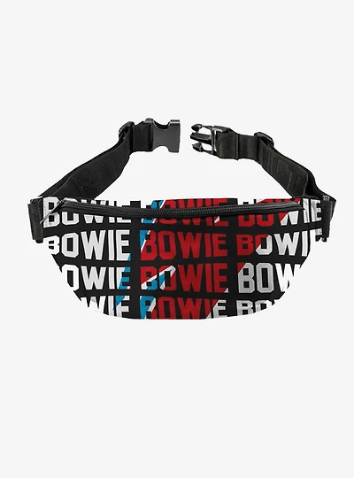Rocksax David Bowie Warped Fanny Pack