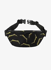 Rocksax Metallica Logo All-Over Print Fanny Pack