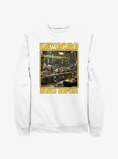 Star Wars The Mandalorian Nevarro Droid Repair Sweatshirt