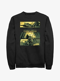 Star Wars The Mandalorian Bo-Katan's Castle On Kalevala Sweatshirt