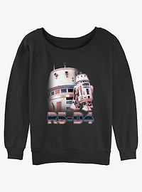 Star Wars The Mandalorian Droid R5-D4 Slouchy Sweatshirt