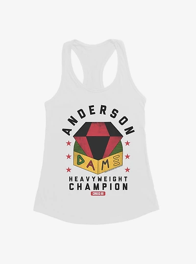 Creed III Anderson Dame Heavyweight Champion Womens Tank Top