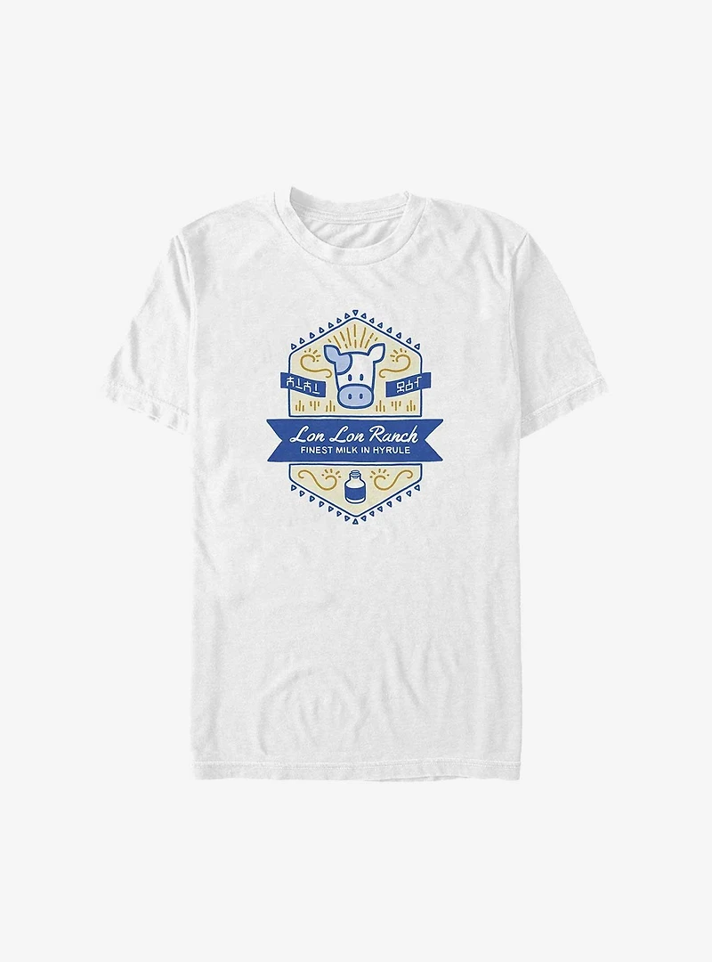 The Legend Of Zelda Lon Ranch Milk Big & Tall T-Shirt