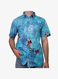 Marvel Captain America Island Woven Button-Up