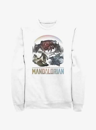 Star Wars the Mandalorian Living Waters Mines of Mandalore Sweatshirt