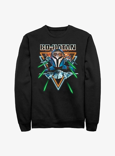 Star Wars The Mandalorian Bo-Katan Dogfight Sweatshirt