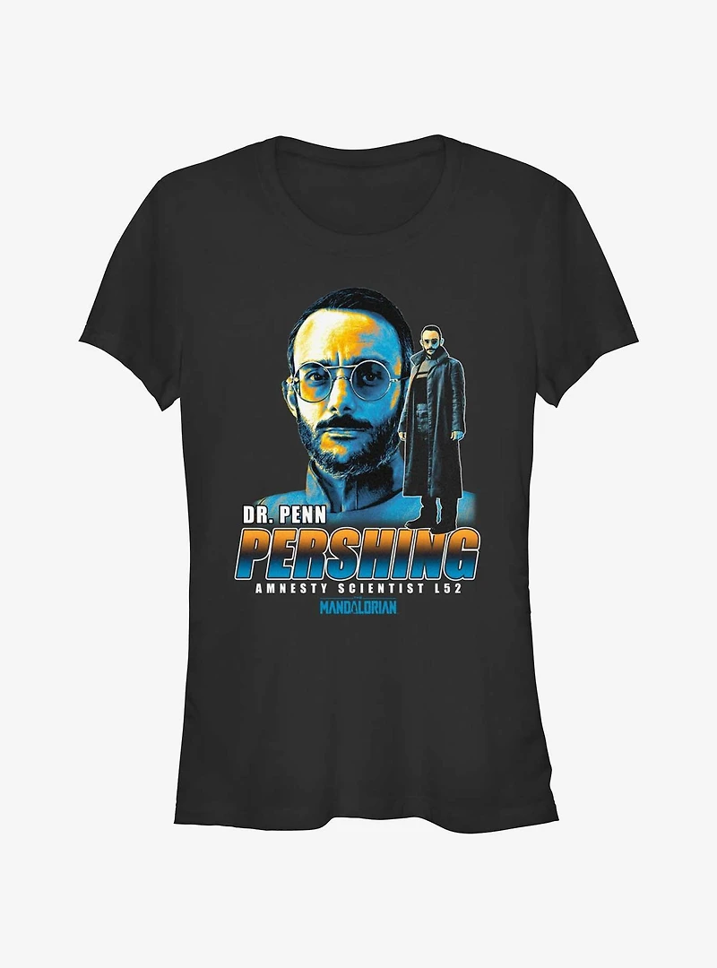 Star Wars The Mandalorian Amnesty Scientist Dr. Penn Pershing Girls T-Shirt
