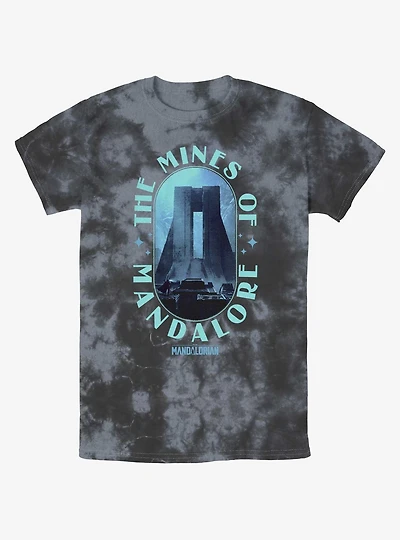 Star Wars The Mandalorian The Mines of Mandalore Tie-Dye T-Shirt