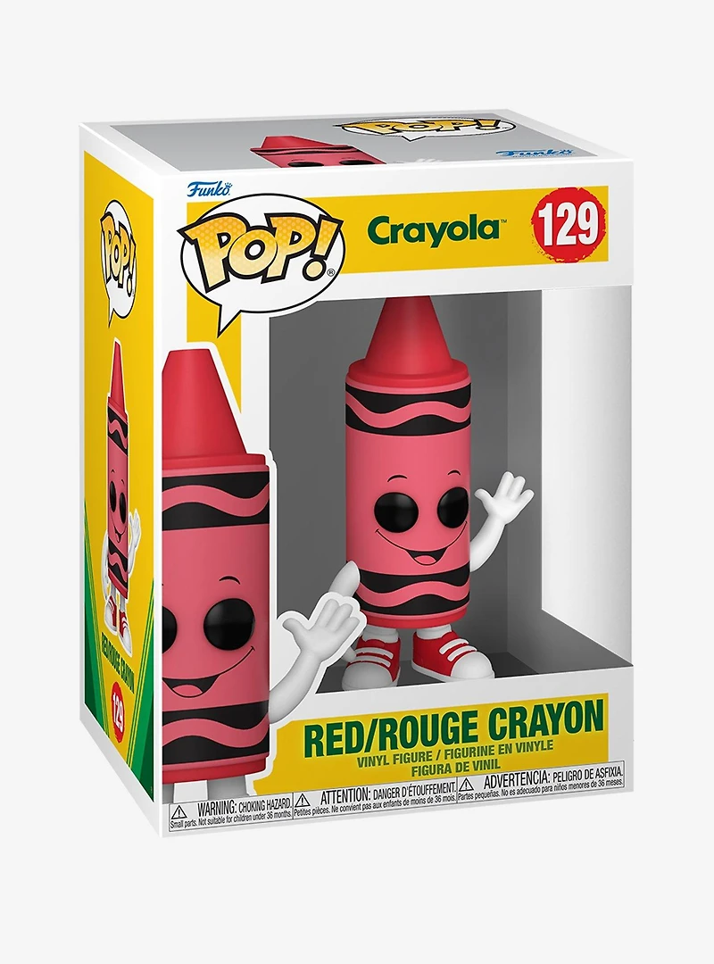 Funko Pop! Crayola Red Crayon Vinyl Figure