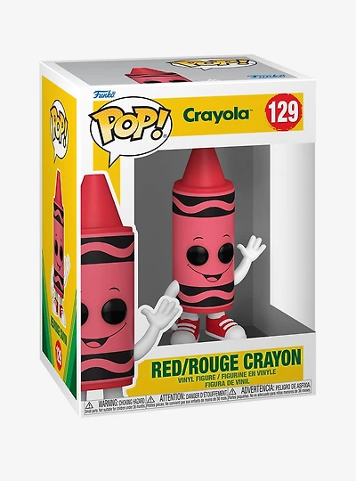 Funko Pop! Crayola Red Crayon Vinyl Figure