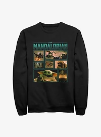 Star Wars The Mandalorian Adventures Through Mines of Mandalore Sweatshirt