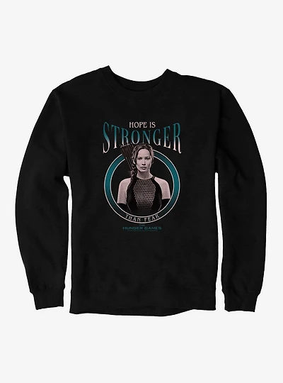 Hunger Games Katniss Hope Is Stronger Sweatshirt