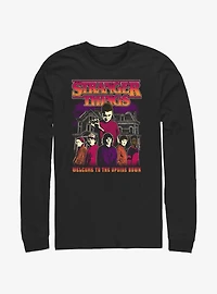 Stranger Things Upside Down Group Long-Sleeve T-Shirt