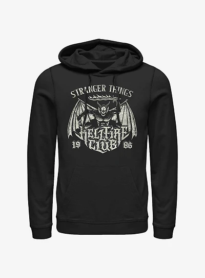 Stranger Things Hellfire Club Metal Band Hoodie