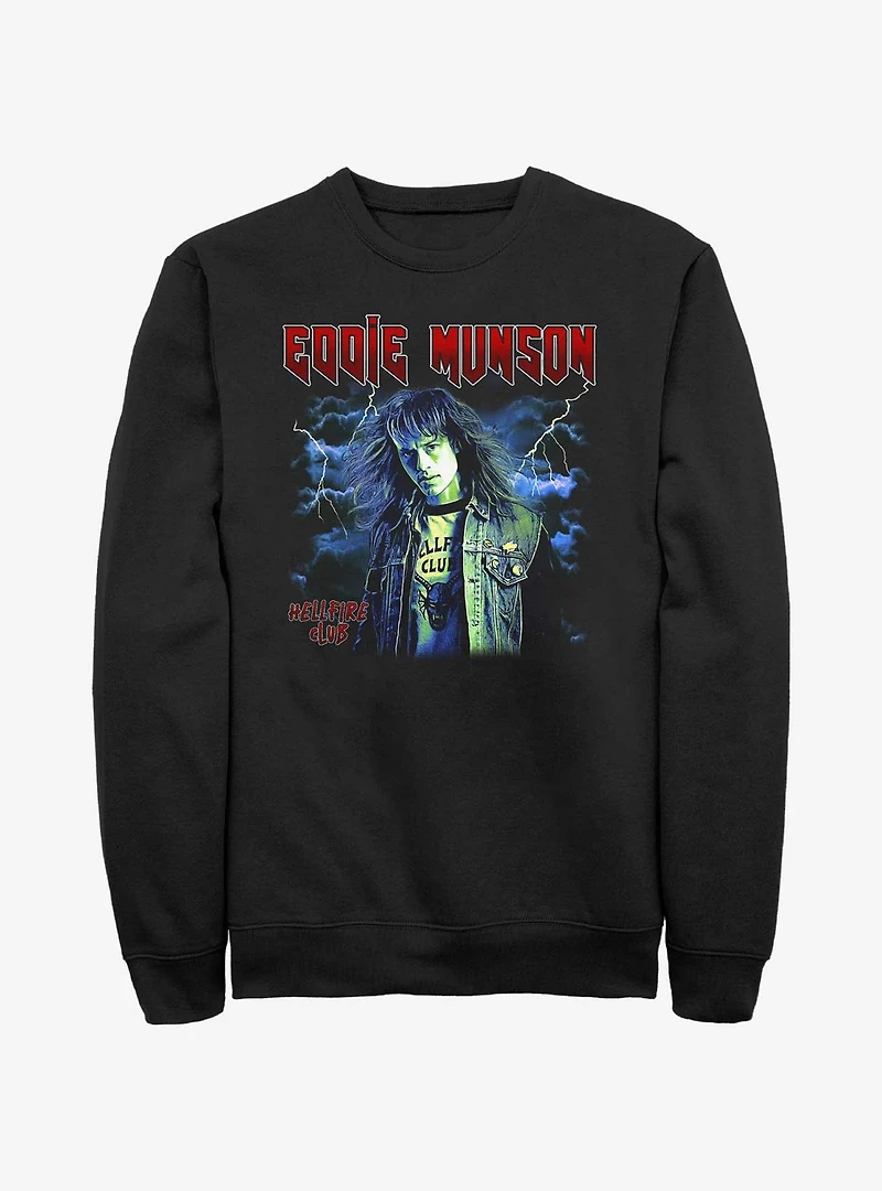 Stranger Things Eddie Munson Hellfire Club Sweatshirt