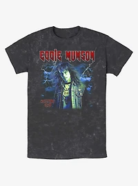 Stranger Things Eddie Munson Hellfire Club Mineral Wash T-Shirt