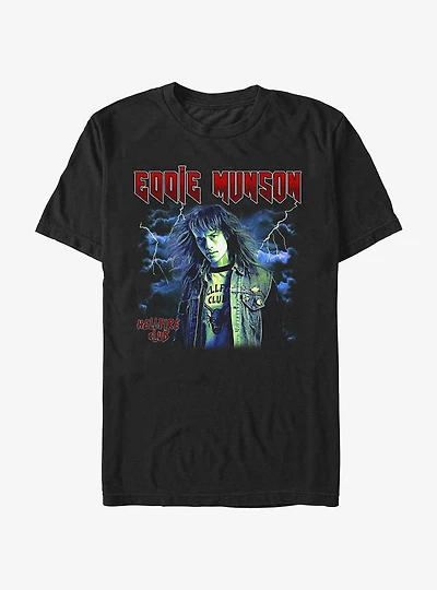 Stranger Things Eddie Munson Hellfire Club T-Shirt