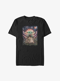 Star Wars The Mandalorian Sipping Grogu Big & Tall T-Shirt