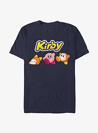 Kirby and Waddle Dee Logo T-Shirt