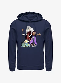 Disney The Owl House Eda Clawthorne, Luz Noceda, and King Hoodie