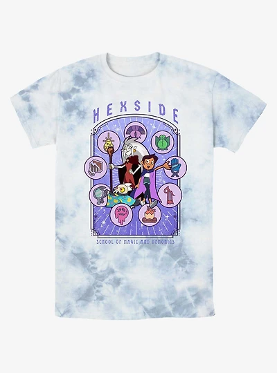 Disney The Owl House Hexside Coven Celestial Tie-Dye T-Shirt