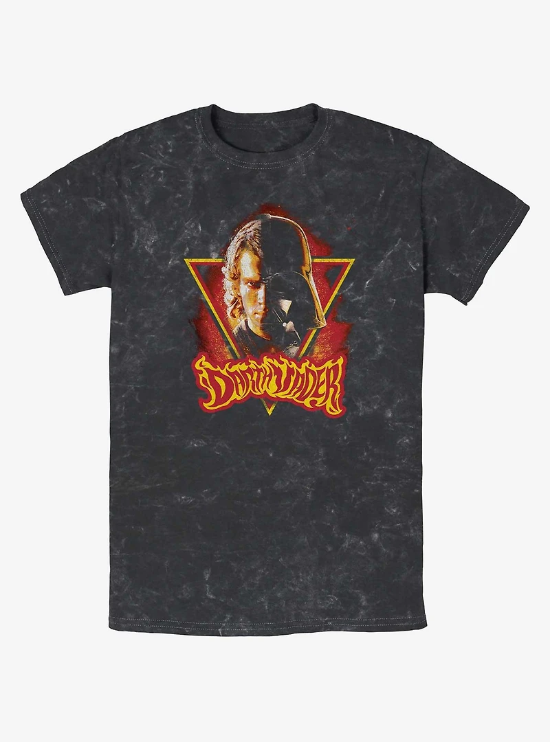 Star Wars Episode III: Revenge Of The Sith Anakin Skywalker Is Darth Vader Mineral Wash T-Shirt