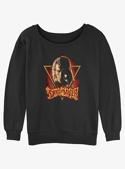 Star Wars Episode III: Revenge Of The Sith Anakin Skywalker Is Darth Vader Slouchy Sweatshirt