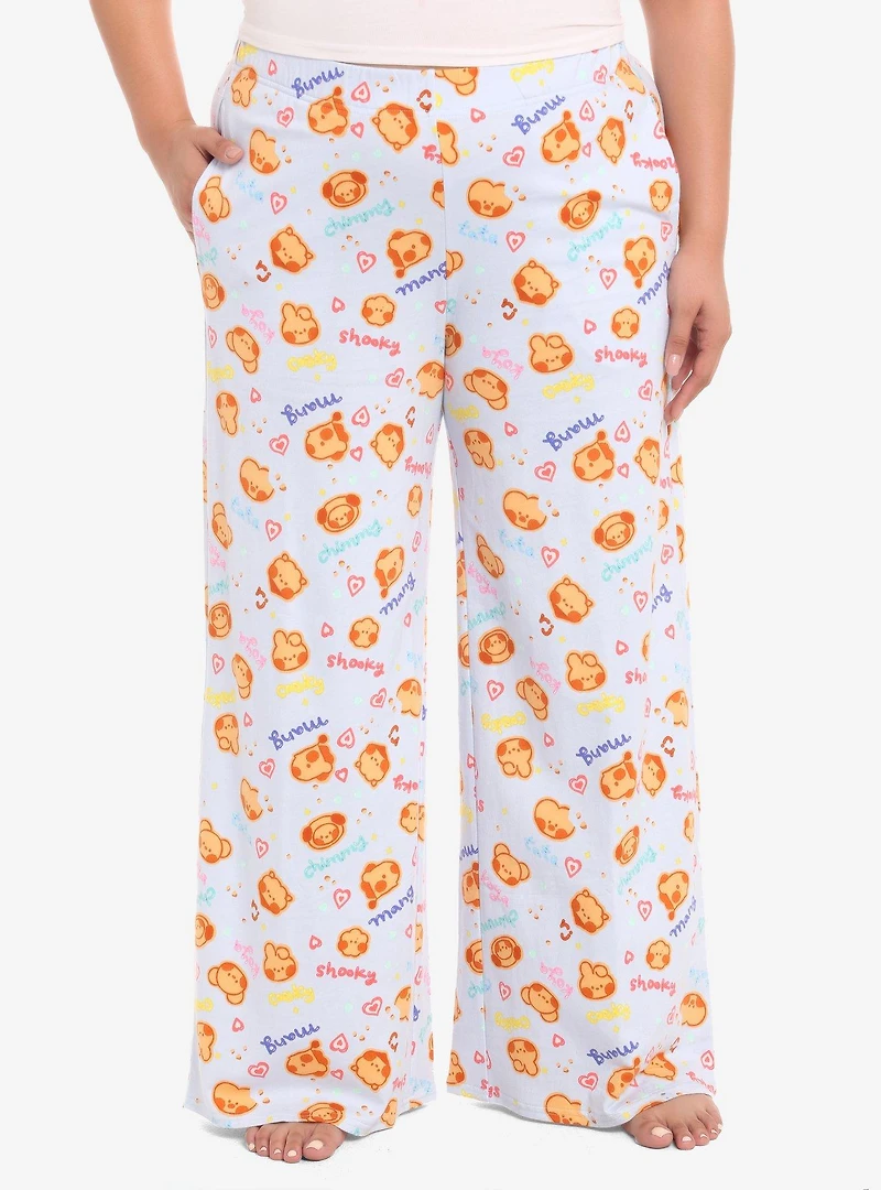 BT21 Sweetie Girls Pajama Pants Plus Size