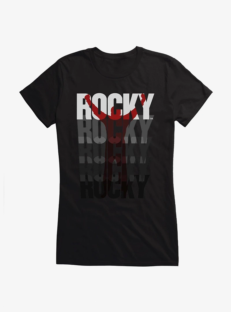 Rocky Victory Training Stance Logo Girls T-Shirt