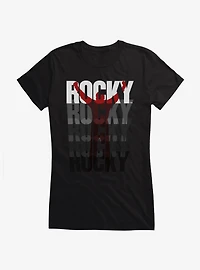 Rocky Victory Training Stance Logo Girls T-Shirt