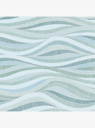 Mosaic Waves Peel & Stick Wallpaper